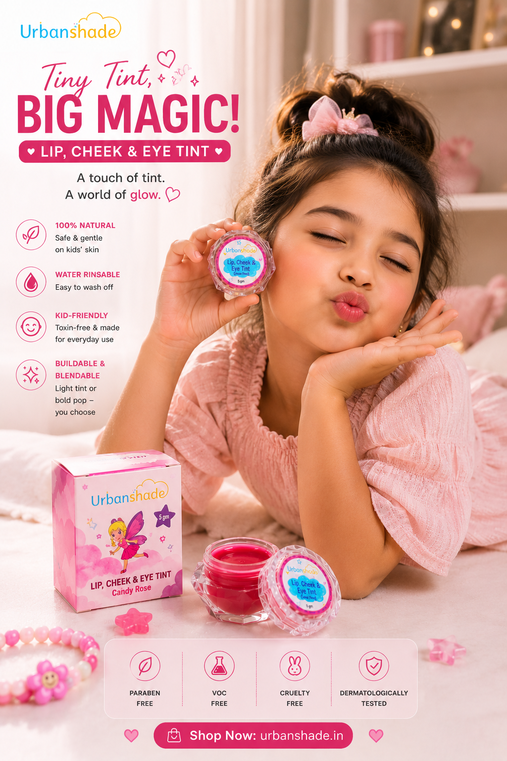 Urbanshade's Lip Cheek & Eye Tint