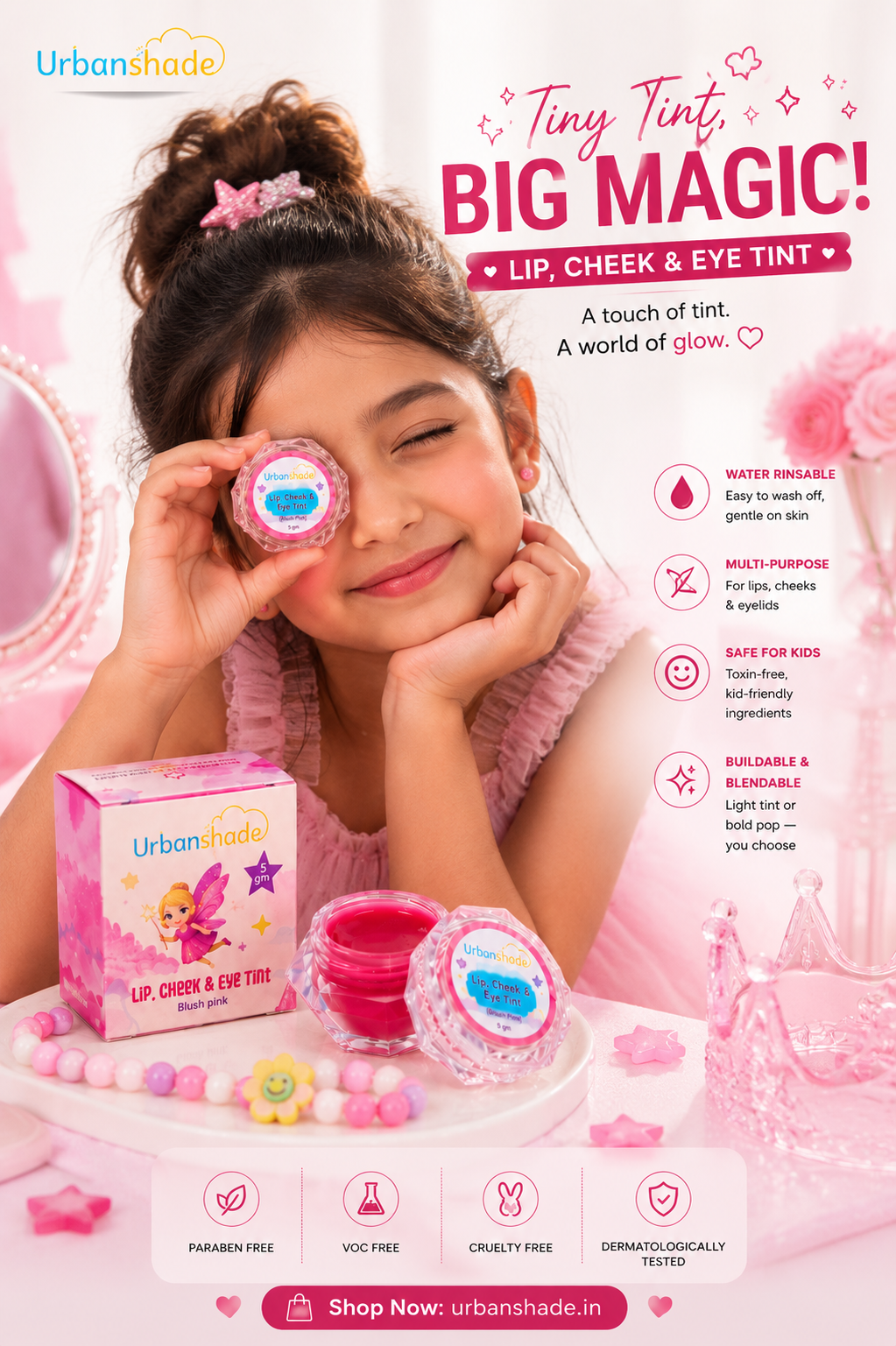 Urbanshade's Lip Cheek & Eye Tint