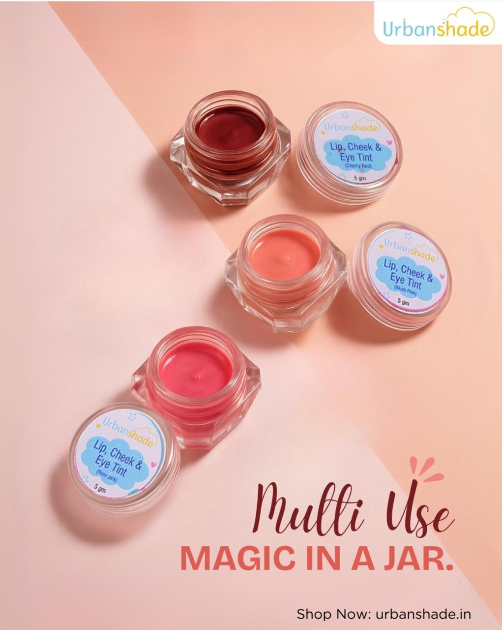 Urbanshade's Lip Cheek & Eye Tint